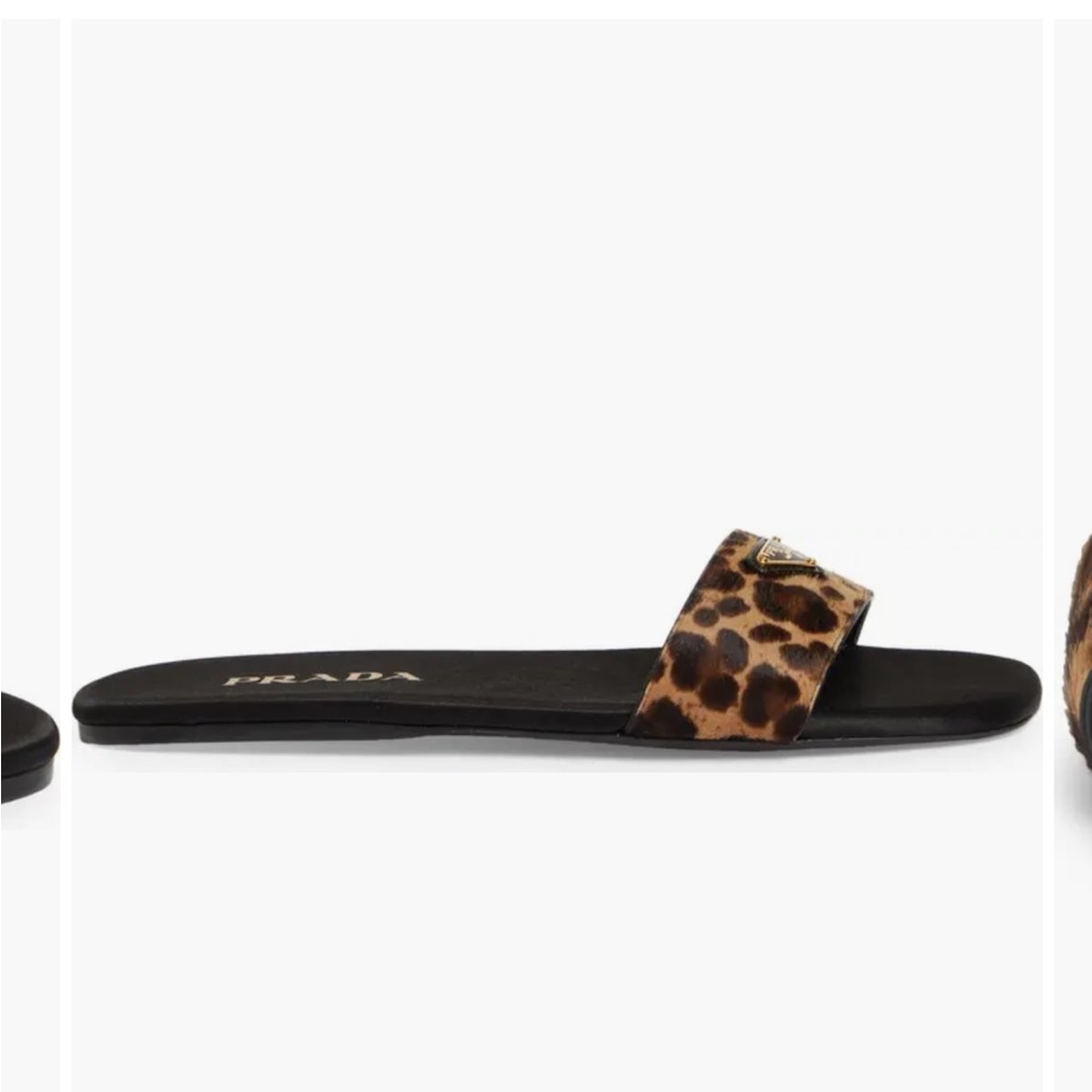 PRADA LEOPARD SANDALS - Picture 5 of 5